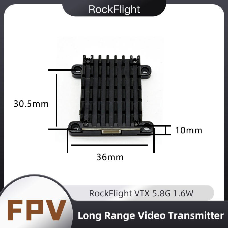 RockFlight TX663 VTX 5.8G 48CH - Drone Rc Remote Control 评论和价格