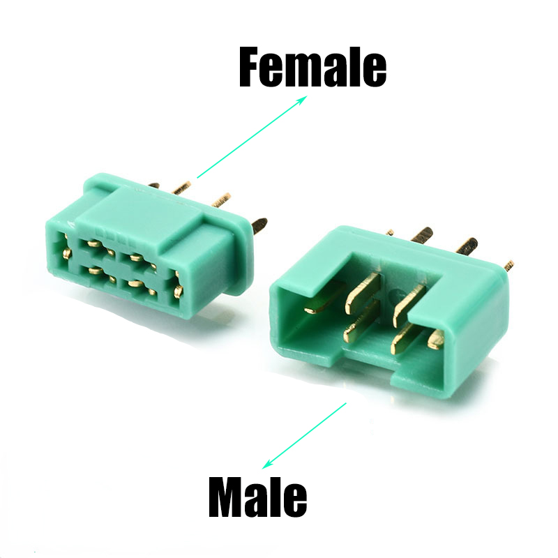 MPX M6 6 Pin Male Female Plug  - Drone Rc Link 评论和价格