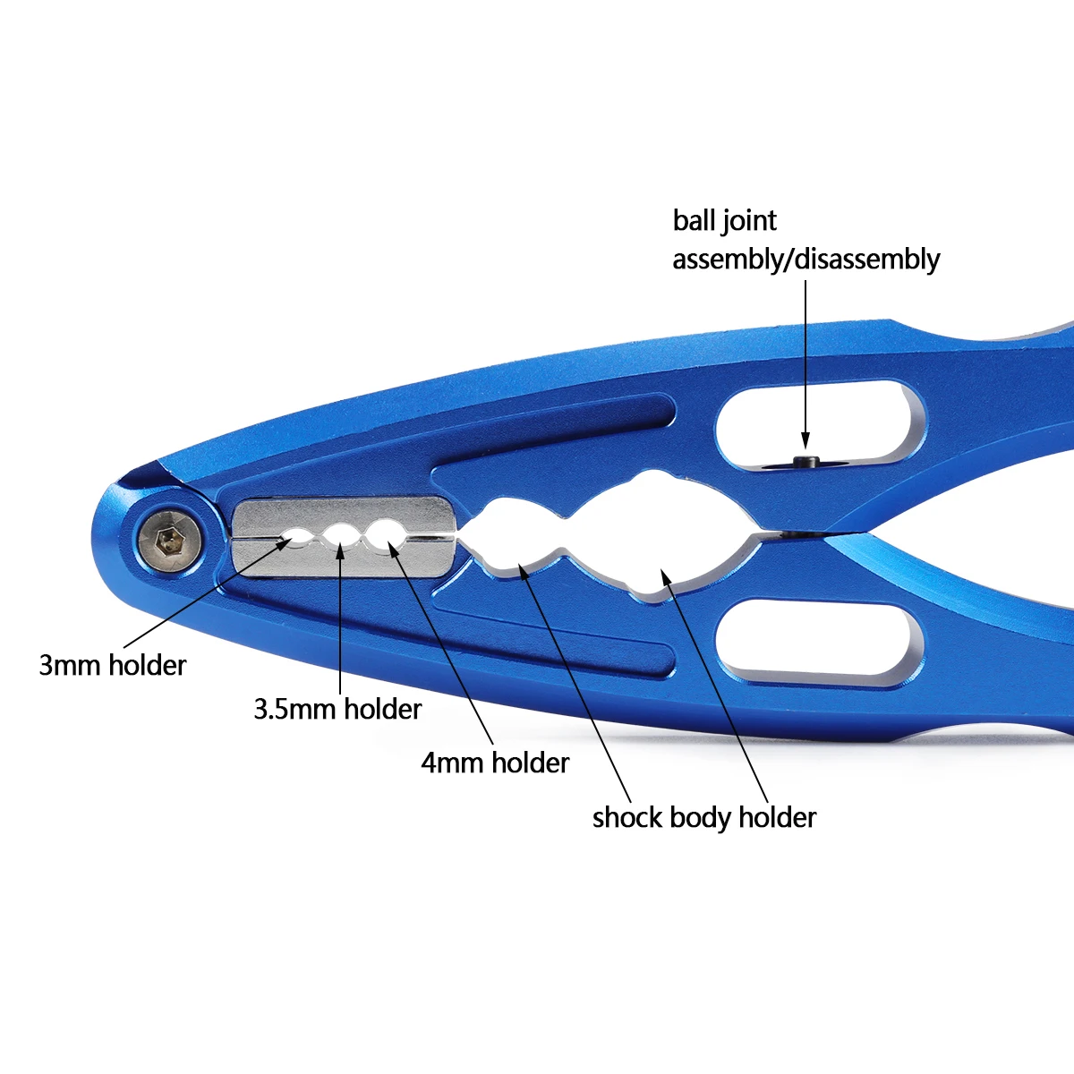 Aluminum CNC Pliers Pivot Ball - Drone Rc Link 评论和价格