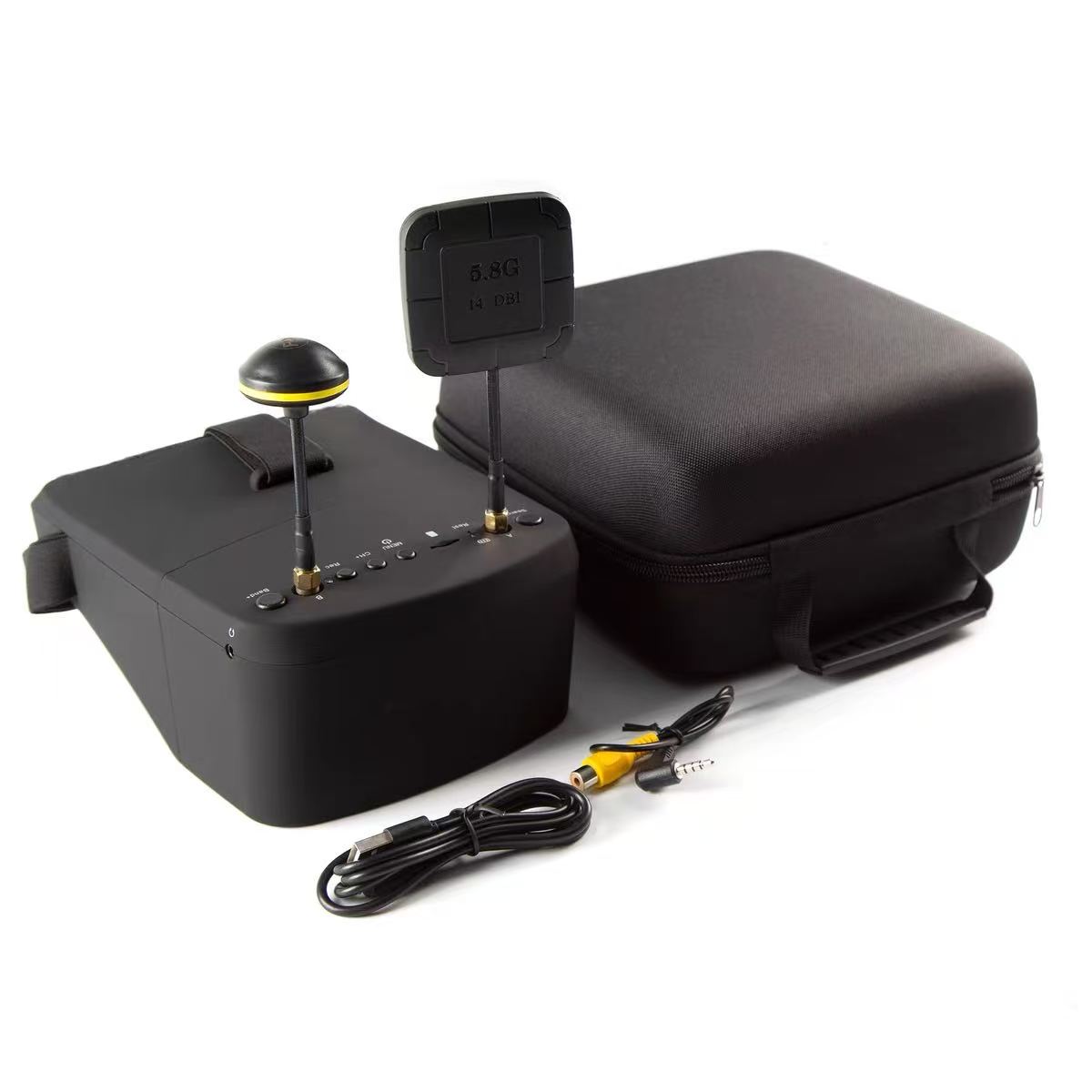 EV800D FPV Goggles 5‑Inch Deta - Fpv Goggles Headset 评论和价格