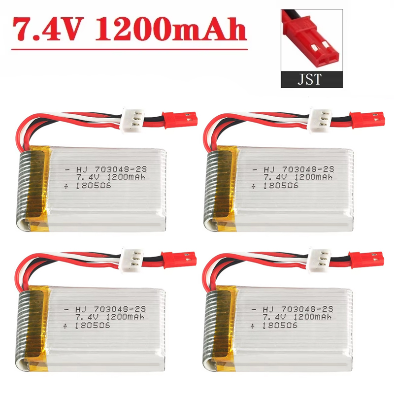 Lipo Battery 2S 7.4V 1200mAh 7 - Drone Rc Link 评论和价格