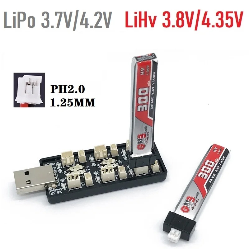 6CH USB 1S LiPo/LiHv 3.7V/4.2V - Drone Rc Board 评论和价格