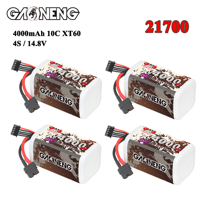 GNB 4000mAh 4S 14.8V 10C 20C W - Drone Rc Link 评论和价格