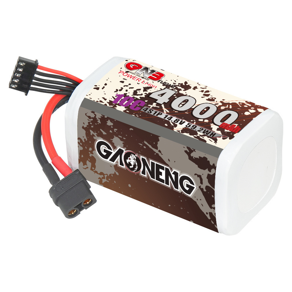 GNB 4000mAh 4S 14.8V 10C 20C W - Drone Rc Link 评论和价格