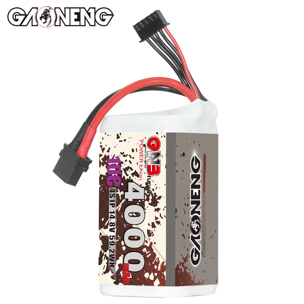 GNB 4000mAh 4S 14.8V 10C 20C W - Drone Rc Link 评论和价格