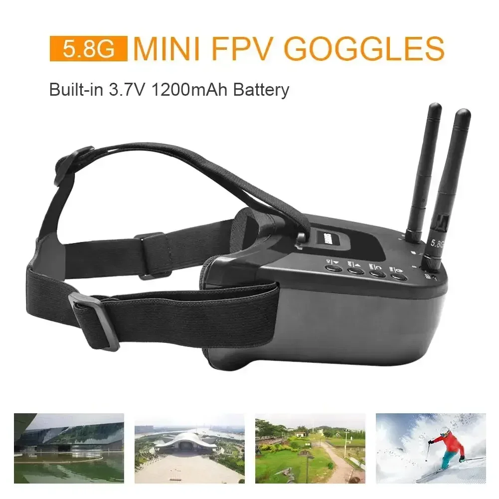 RoRuSVR009 5.8G FPV Goggles 40 - Fpv Goggles Headset 评论和价格