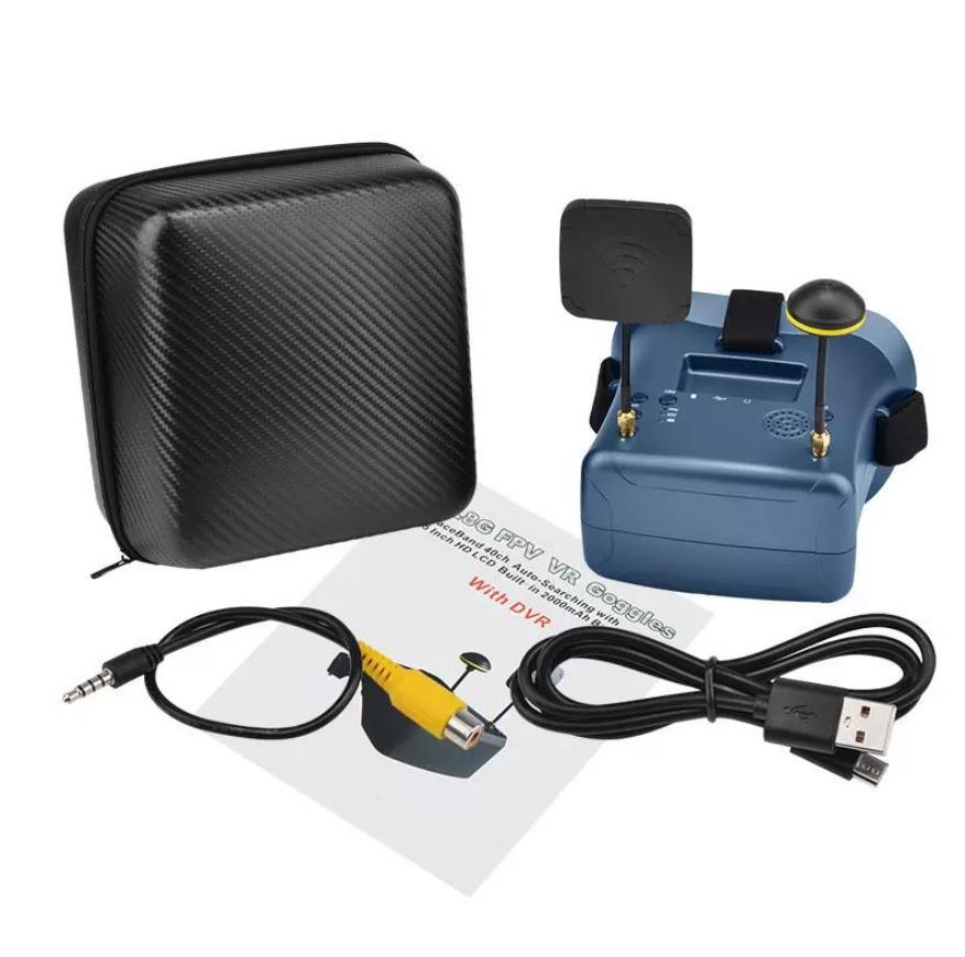 EV800D 5.8G 40CH 5 Inch/4.3Inc - Fpv Goggles Headset 评论和价格