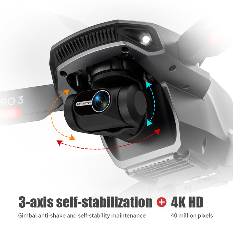 L106 Pro 3 Drone 5G WIFI FPV F - Drone Rc Fpv Pro 评论和价格
