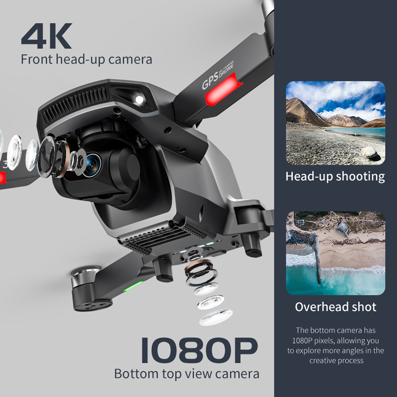 L106 Pro 3 Drone 5G WIFI FPV F - Drone Rc Fpv Pro 评论和价格