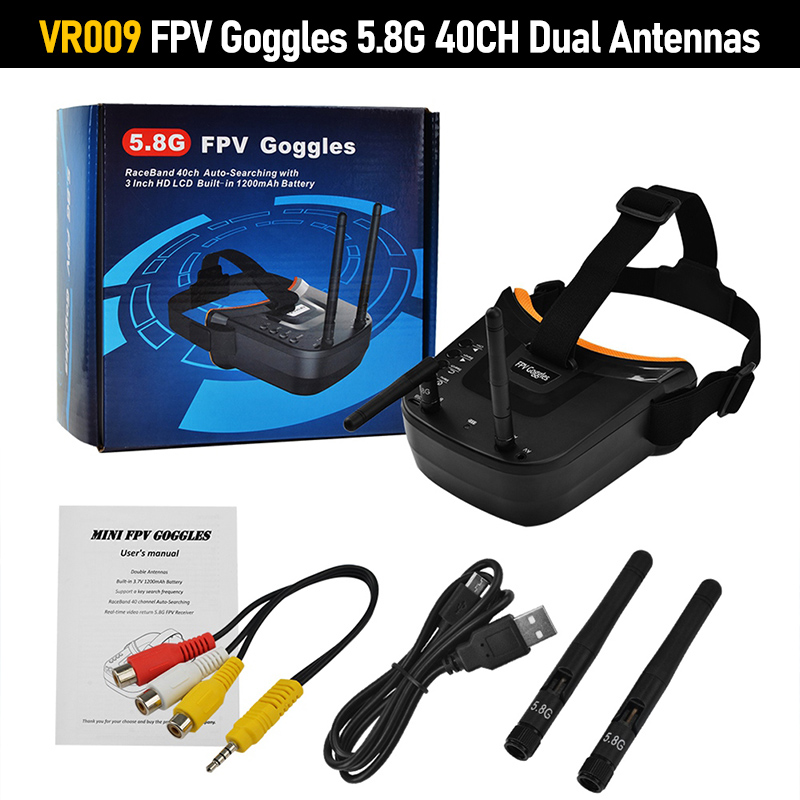 VR009 FPV Goggles 3.0 Inch 480 - Fpv Goggles Headset 评论和价格