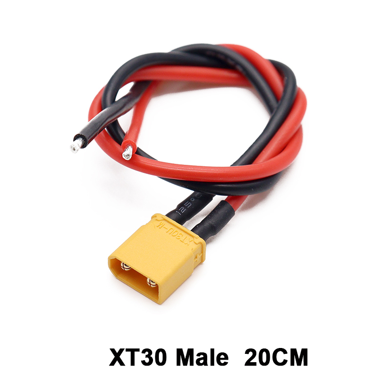XT30 Pigtail Plug Male and Fem - Drone Rc Link 评论和价格