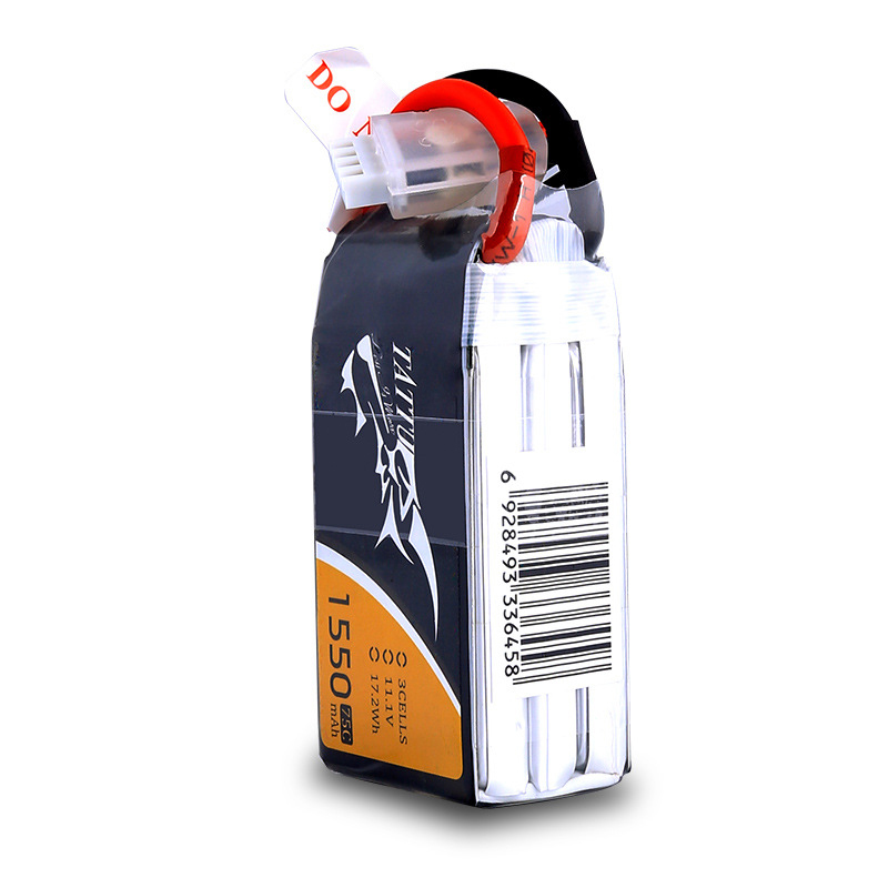 TATTU 3S 11.1V 1550mAh 75C LiP - Drone Rc Link 评论和价格