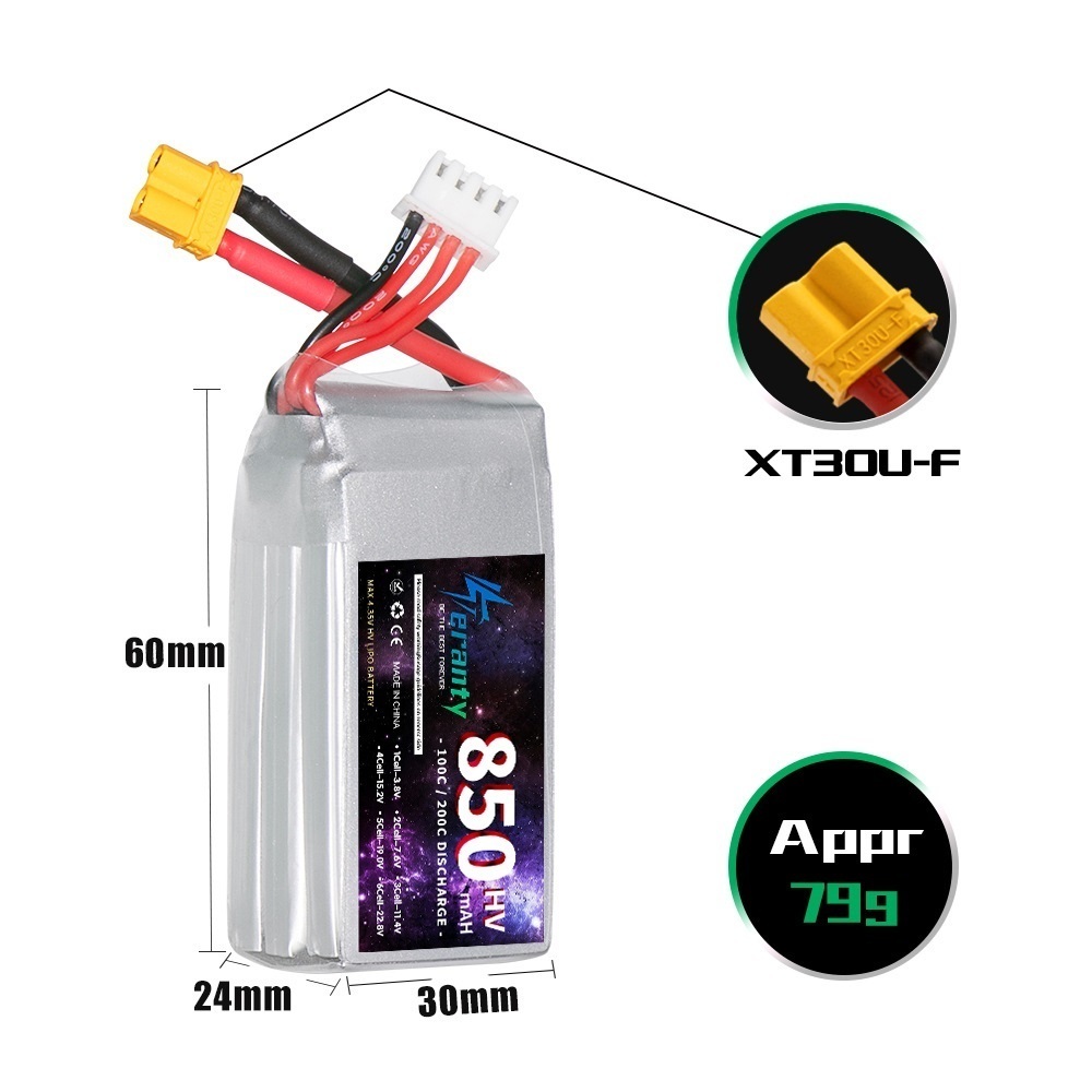1/2/3PCS TERANTY 3S 11.4V Lipo - Drone Rc Link 评论和价格